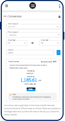 FX Conversions in Mobile View